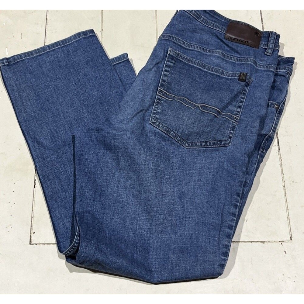 Buffalo David Bitton Jeans Mens Size 40 X 30 Jackson X Straight Stretch 1257497
